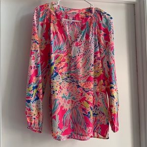 Lilly Pulitzer Elsa Top Size Medium